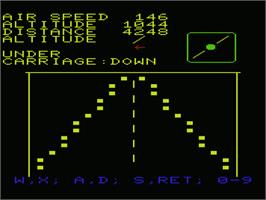 In game image of Sir Lancelot on the Commodore VIC-20.
