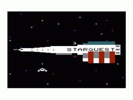 In game image of Star Quest: Rescue at Rigel on the Commodore VIC-20.