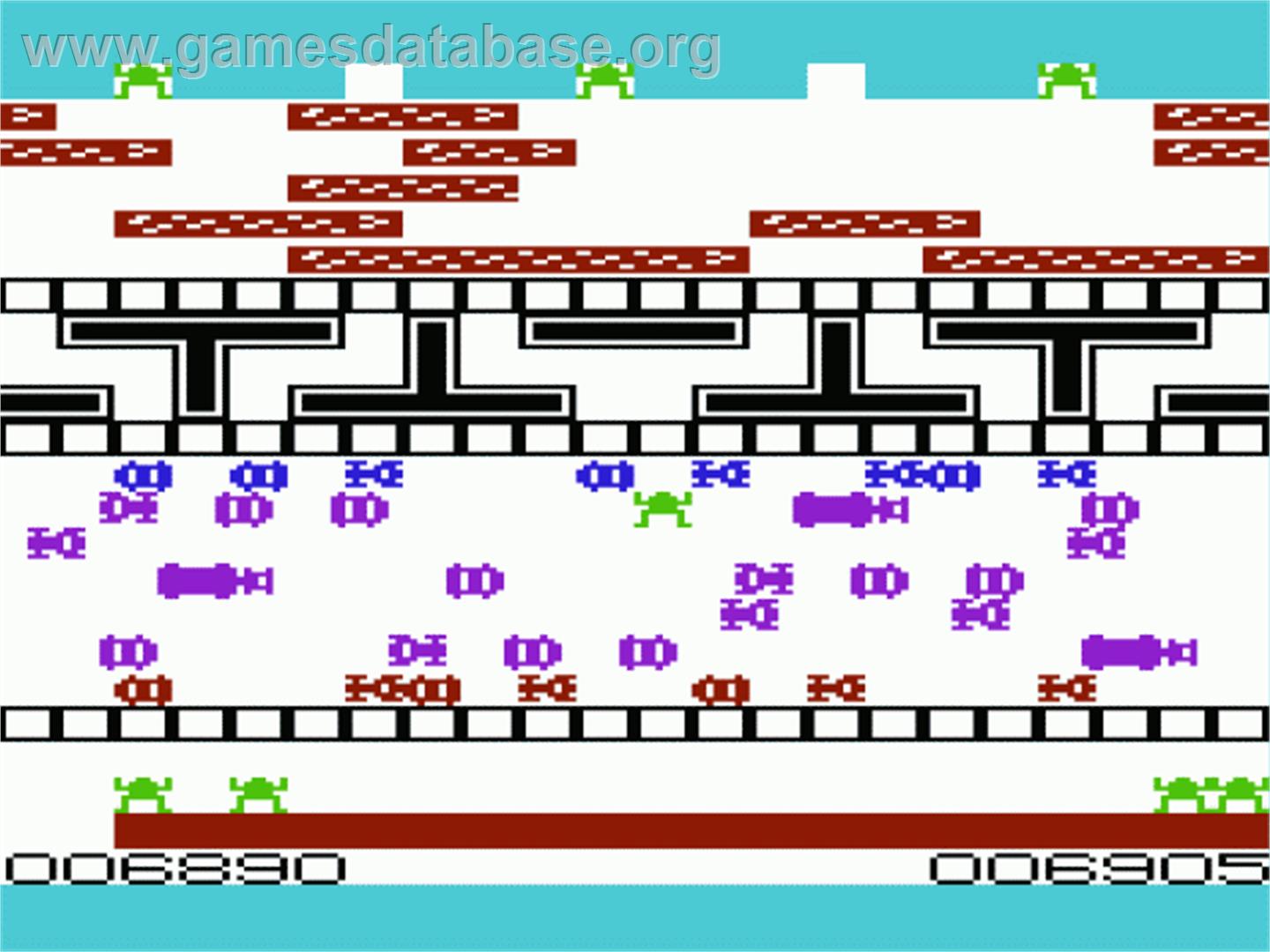 Frogger - Commodore VIC-20 - Artwork - In Game
