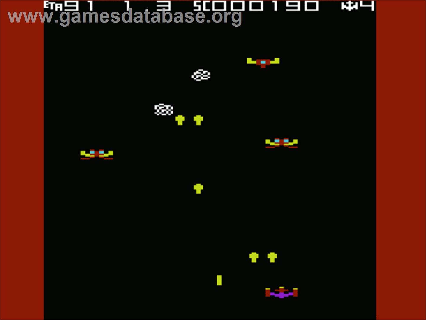 Galaxia - Commodore VIC-20 - Artwork - In Game