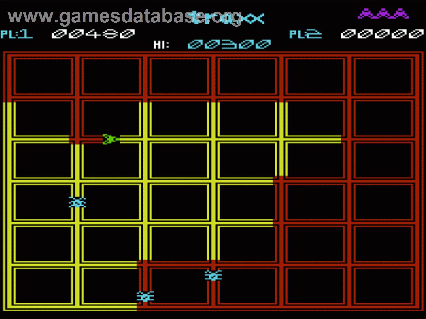 Traxx - Commodore VIC-20 - Artwork - In Game