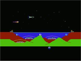 Title screen of Atlantis on the Commodore VIC-20.