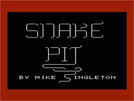 Title screen of Spike's Peak on the Commodore VIC-20.