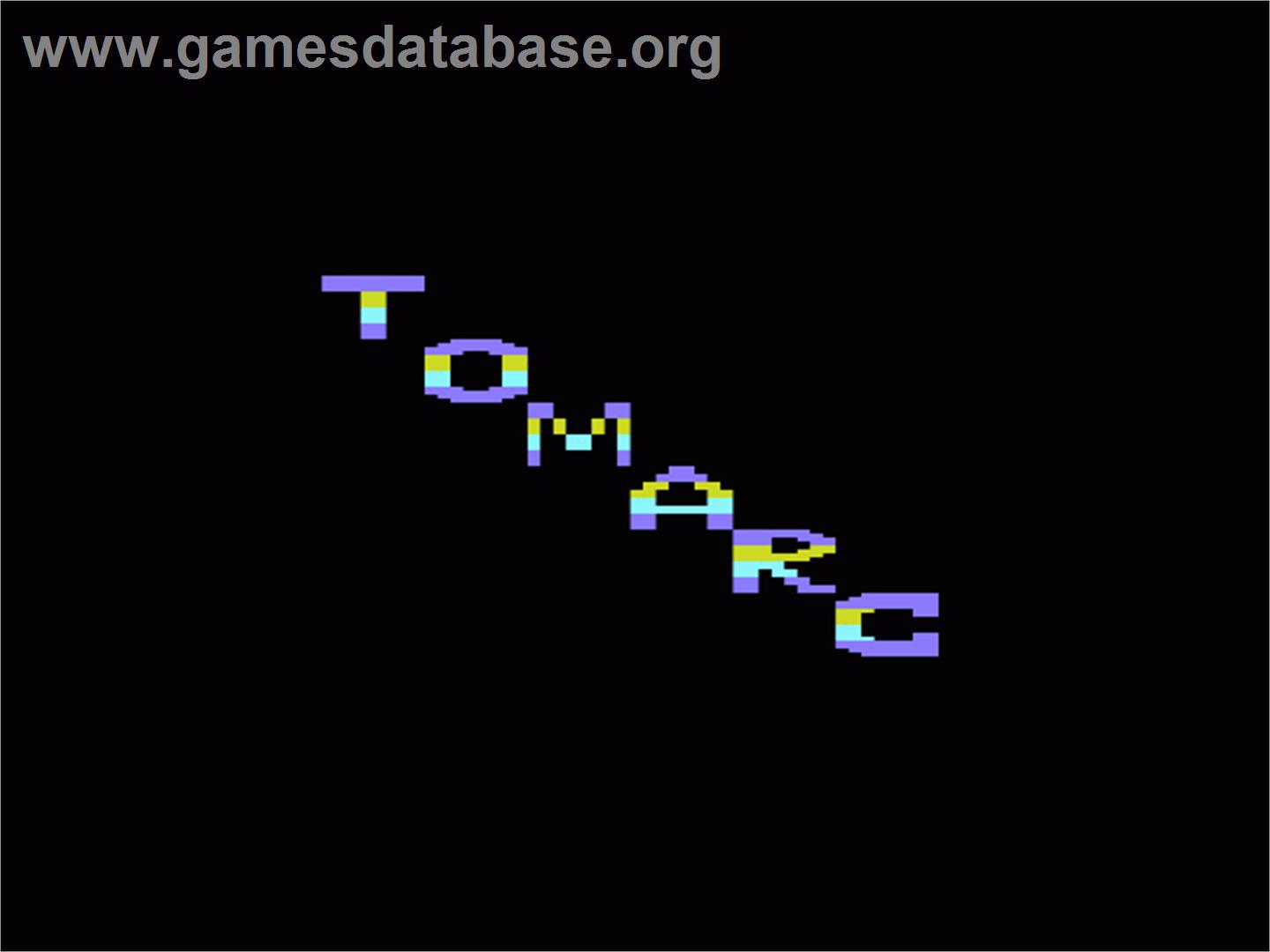 Tomarc the Barbarian - Commodore VIC-20 - Artwork - Title Screen