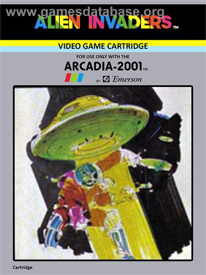 Alien Invaders - Emerson Arcadia 2001 - Artwork - Box