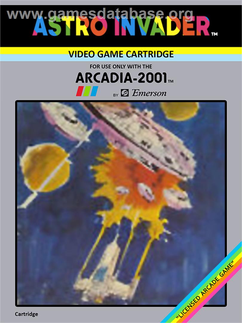 Astro Invader - Emerson Arcadia 2001 - Artwork - Box