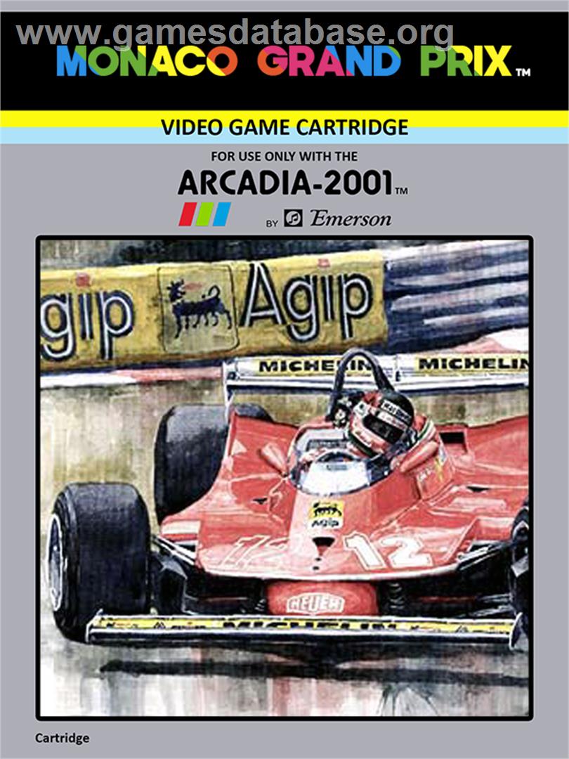 Monaco Grand Prix - Emerson Arcadia 2001 - Artwork - Box
