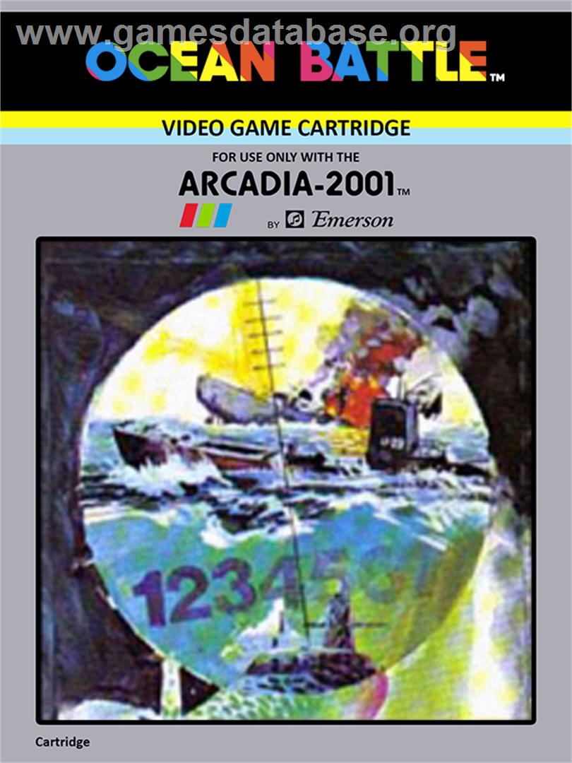 Ocean Battle - Emerson Arcadia 2001 - Artwork - Box