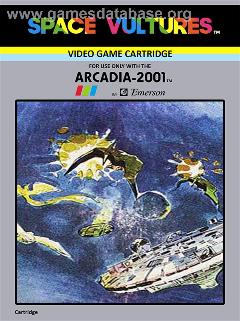 Space Vultures - Emerson Arcadia 2001 - Artwork - Box