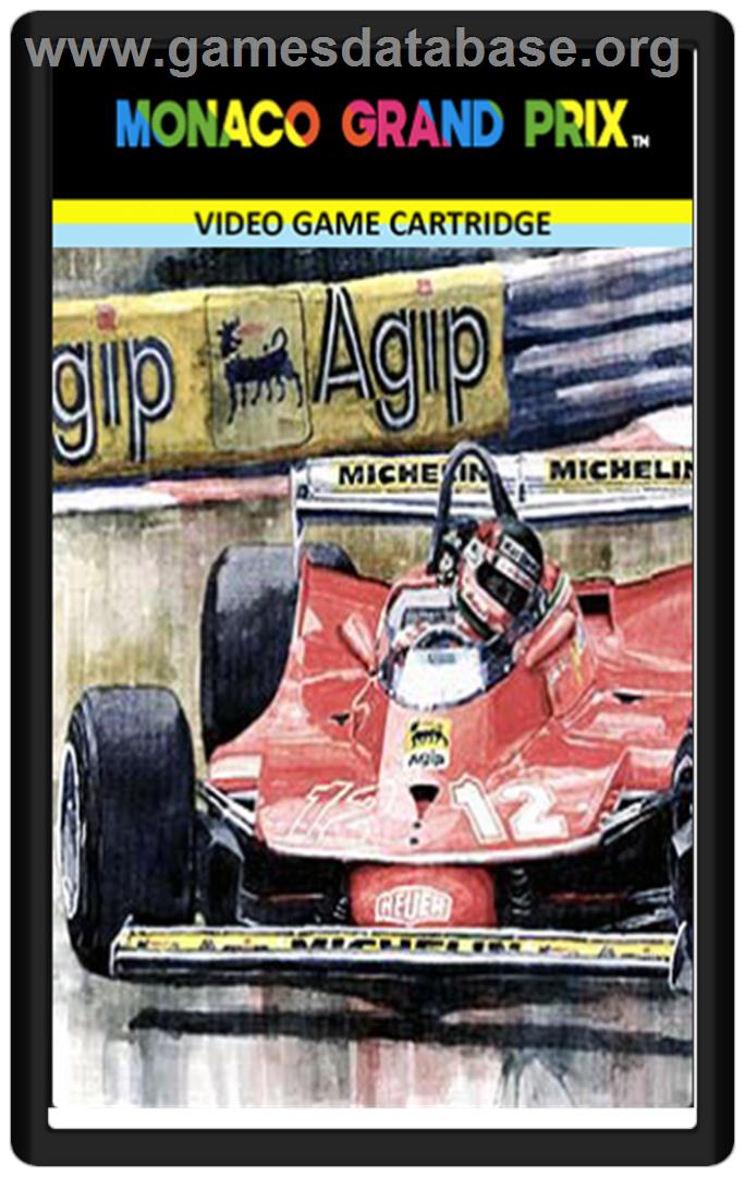Monaco Grand Prix - Emerson Arcadia 2001 - Artwork - Cartridge