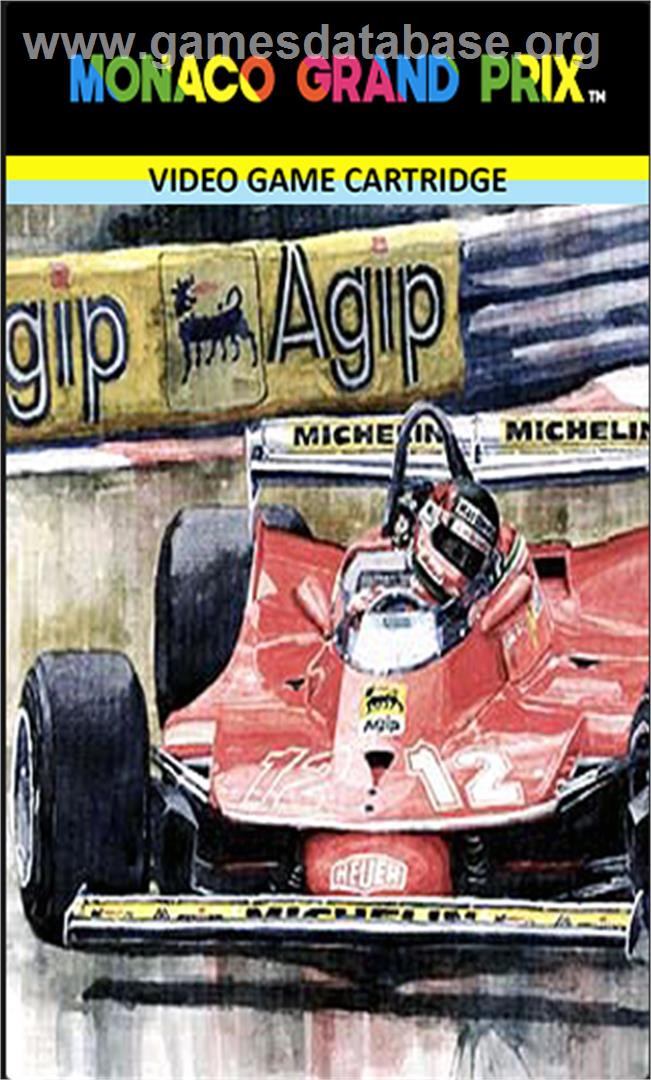 Monaco Grand Prix - Emerson Arcadia 2001 - Artwork - Cartridge Top