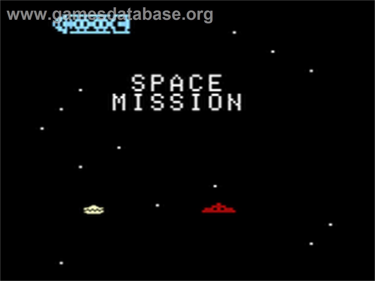 Space Mission - Emerson Arcadia 2001 - Artwork - Title Screen