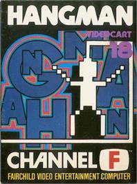 Box cover for Hangman on the Fairchild Channel F.