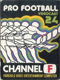 Box cover for Pro Football on the Fairchild Channel F.
