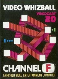 Box cover for Video Whizball on the Fairchild Channel F.
