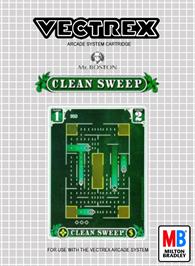Box cover for Clean Sweep: Mr. Boston Version on the GCE Vectrex.