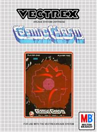 Box cover for Cosmic Chasm on the GCE Vectrex.