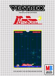 Box cover for Mine Storm on the GCE Vectrex.