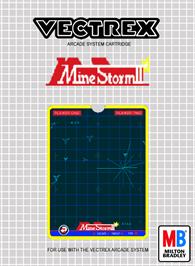 Box cover for Mine Storm II on the GCE Vectrex.