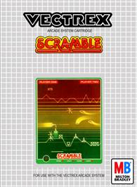 Box cover for Scramble on the GCE Vectrex.
