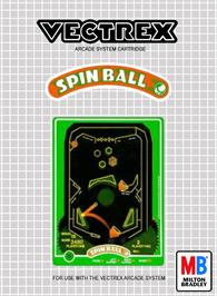 Box cover for Spin Ball on the GCE Vectrex.