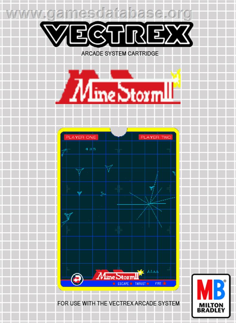 Mine Storm II - GCE Vectrex - Artwork - Box