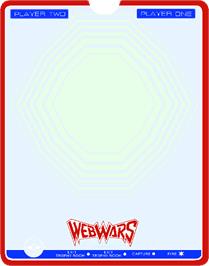 Overlay for Web Wars on the GCE Vectrex.