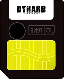 Cartridge artwork for Dyhard - With Infinite Stairs on the Gamepark GP32.