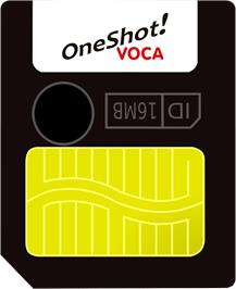 Cartridge artwork for OneShot Voca on the Gamepark GP32.