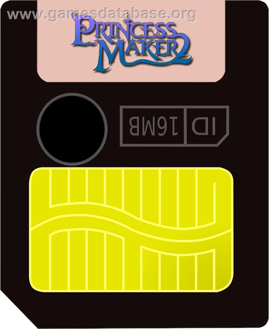 Princess Maker 2 - Gamepark GP32 - Artwork - Cartridge