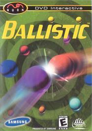 Box cover for Ballistic on the Genesis Microchip Nuon.