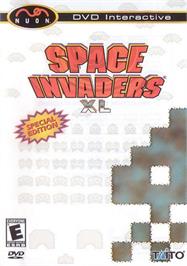 Box cover for Space Invaders XL on the Genesis Microchip Nuon.
