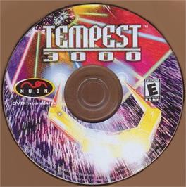 Artwork on the CD for Tempest 3000 on the Genesis Microchip Nuon.