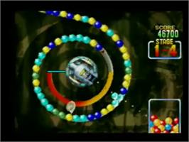 In game image of Ballistic on the Genesis Microchip Nuon.