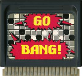 Cartridge artwork for Go Bang on the Hartung Game Master.