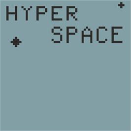 Title screen of Hyper Space on the Hartung Game Master.