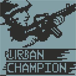 Title screen of Urban Champion on the Hartung Game Master.