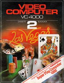 Box cover for Blackjack on the Interton VC 4000.