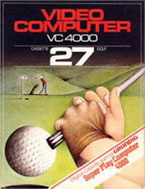 Box cover for Golf on the Interton VC 4000.