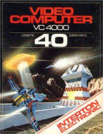 Box cover for Super Space on the Interton VC 4000.