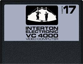 Cartridge artwork for Circus on the Interton VC 4000.