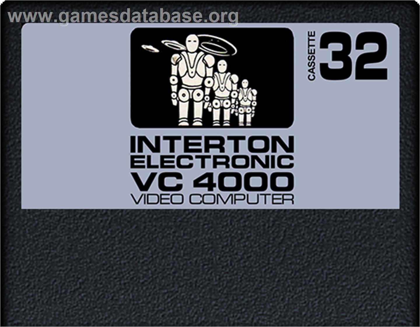 Invaders - Interton VC 4000 - Artwork - Cartridge