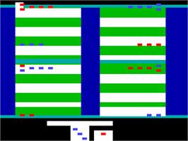 In game image of Backgammon on the Interton VC 4000.