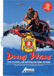 Advert for Crime Patrol 2: Drug Wars on the Laserdisc.