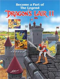 Advert for Dragon's Lair 2 on the Atari ST.