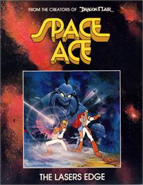 Advert for Space Ace on the Laserdisc.