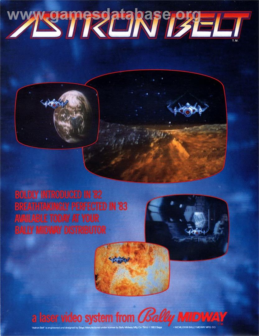 Astron Belt - Laserdisc - Artwork - Advert