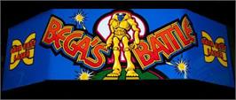 Arcade Cabinet Marquee for Bega's Battle.