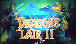 Arcade Cabinet Marquee for Dragon's Lair 2.