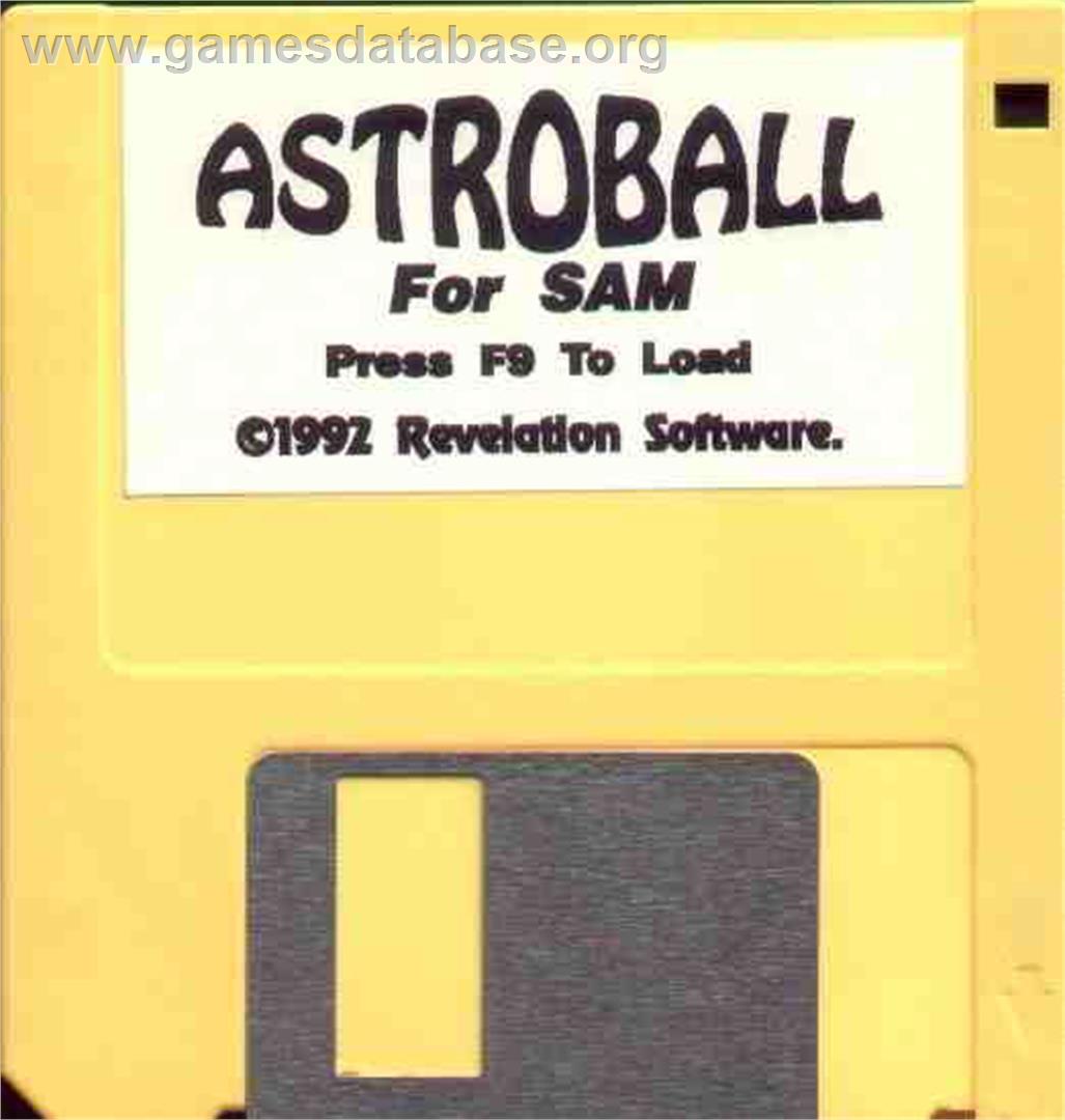 Astroball (Demo) - MGT Sam Coupe - Artwork - Disc